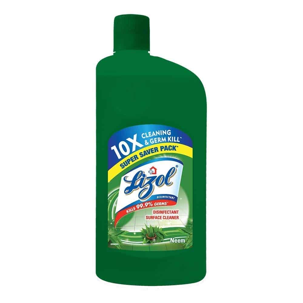 Lizol Disinfectant Neem Surface & Floor Liquid Cleaner, 500ml