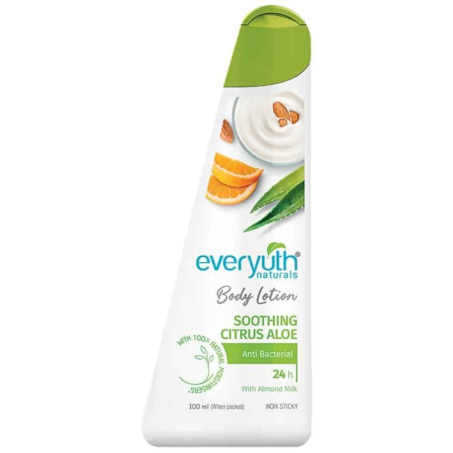 Everyuth Naturals Soothing Citrus Aloe Body Lotion, 100ml