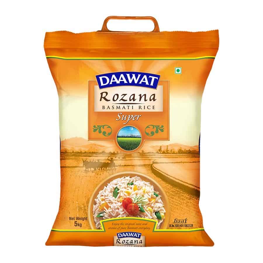 Daawat Rozana Super Basmati Rice 5 Kg