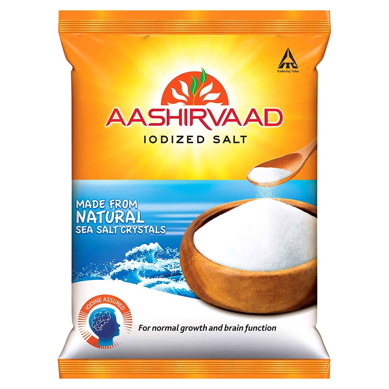 Aashirvaad Iodized Salt with 4-Step advantage 1kg