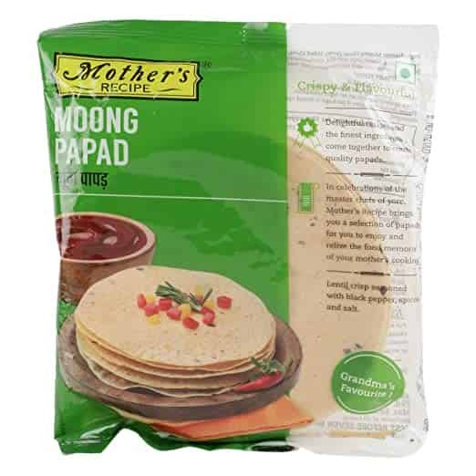Mother's Recipe Moong Papad, 200g