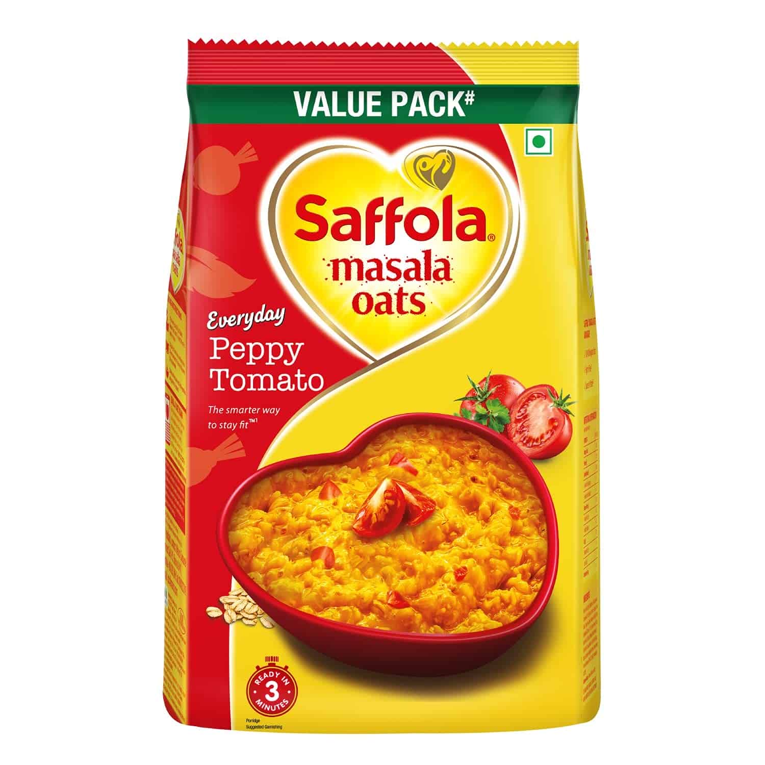 Saffola Masala Oats, Peppy Tomato