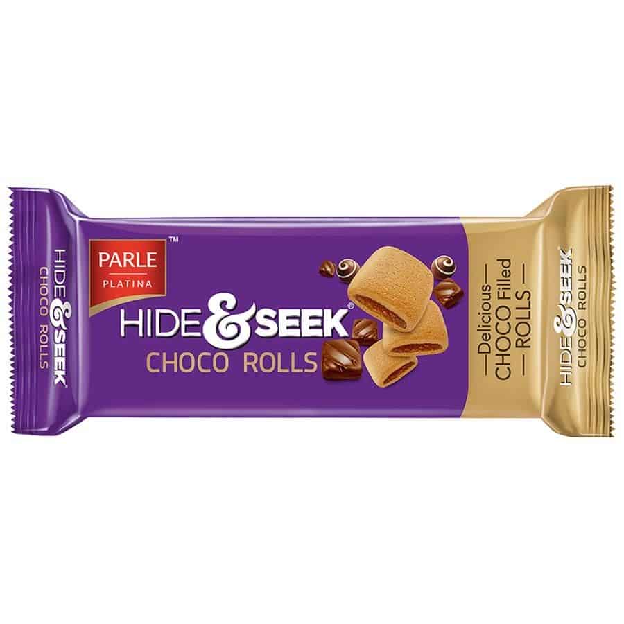 Parle Hide & Seek Choco Rolls, 75g