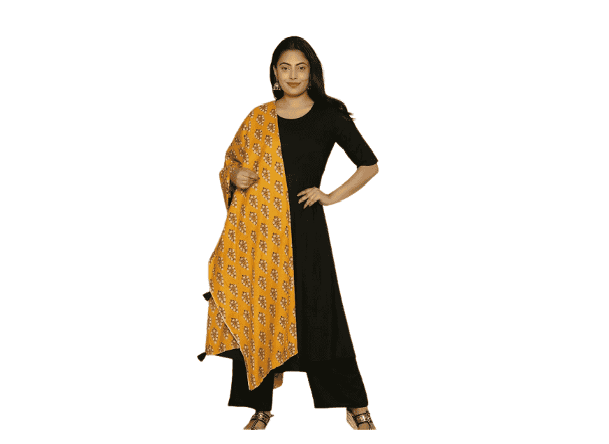 Stunning Rayon Kurtis And Plazzo Set