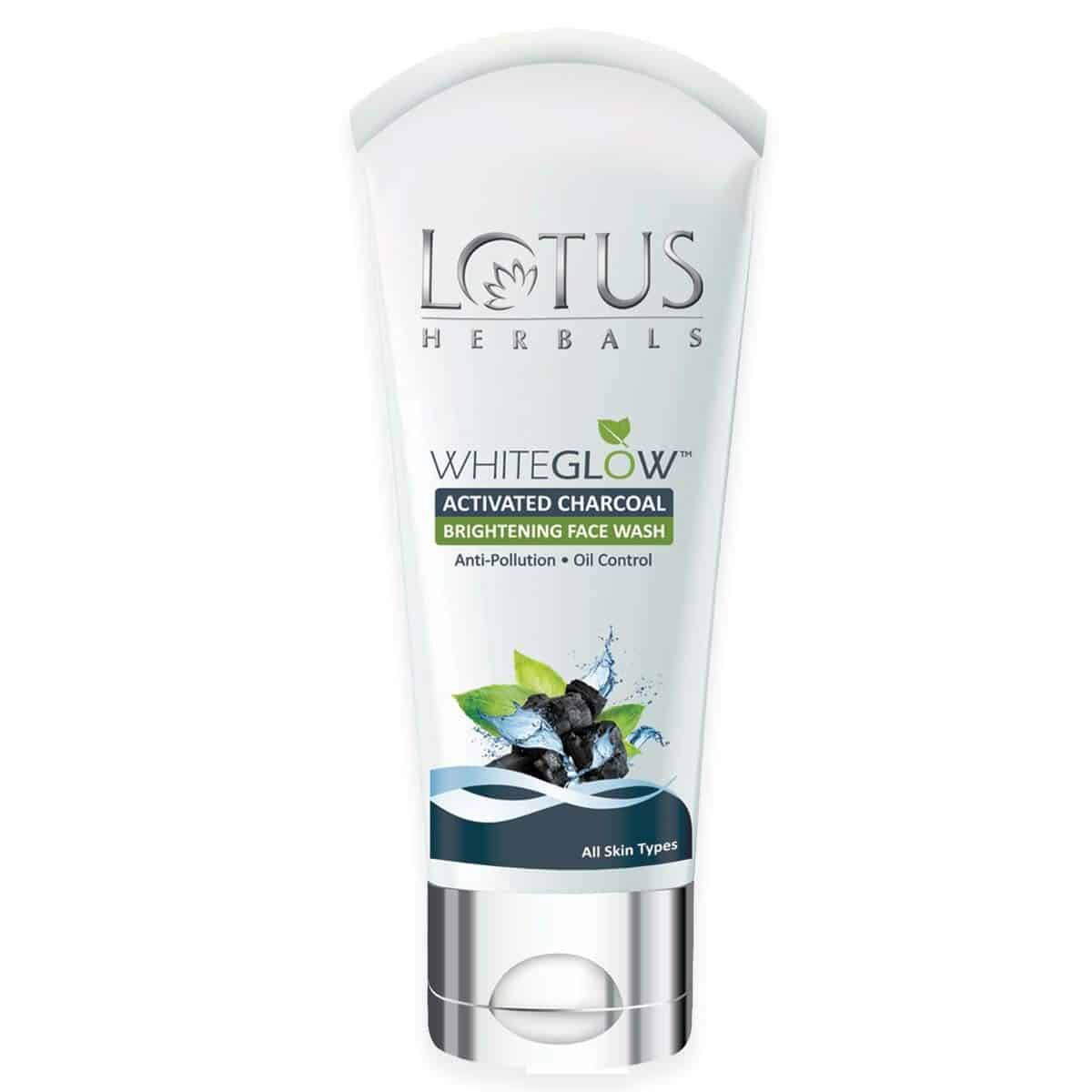 Lotus Herbals Whiteglow Activated Charcoal Face Wash