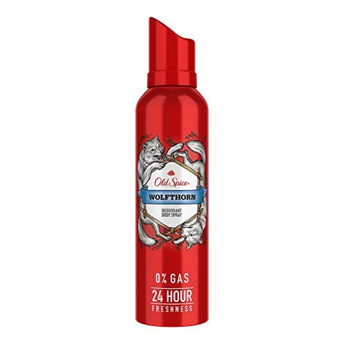 Old Spice Wolfthorn No Gas Deodorant Body Spray Perfume