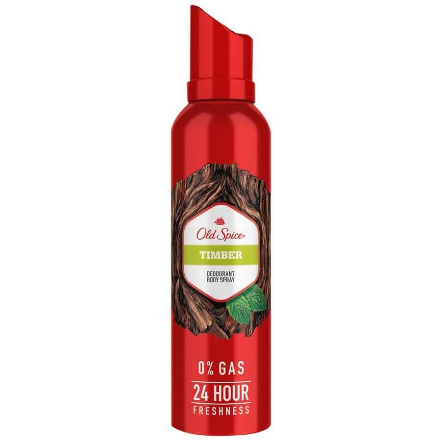 Old Spice Timber Deodorant Body Spray Perfume, 140 ml