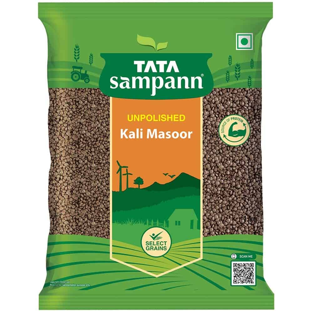 Tata Sampann Kali Masoor Dal, 1kg