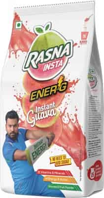 Rasna Fruit Plus 500gm Polypouch, Guava Pack of 2