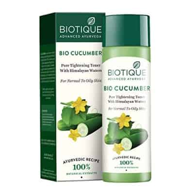 Biotique Bio Cucumber Pore Tightening Toner, 120ml