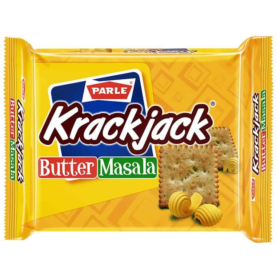Parle Krackjack Butter Masala Biscuits, 120g