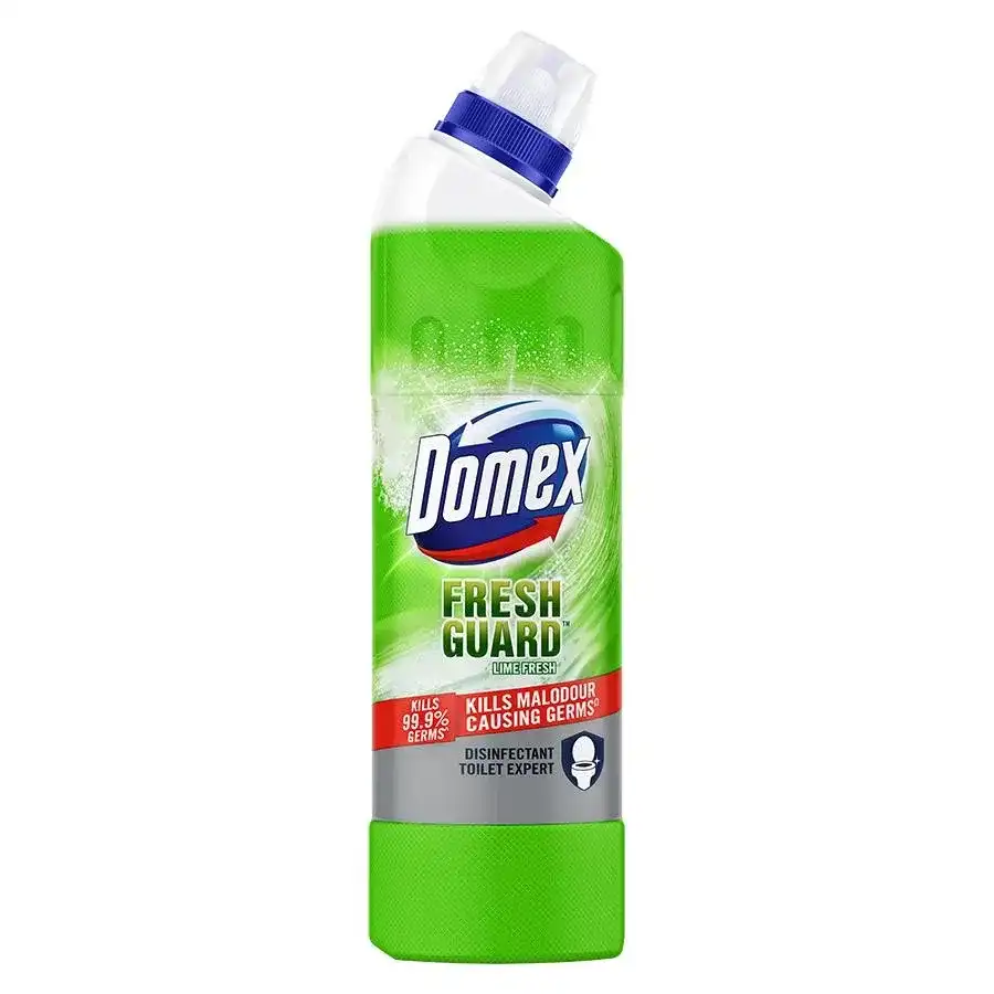 Domex Fresh Guard Disinfectant Toilet Cleaner Liquid - Lime Fresh