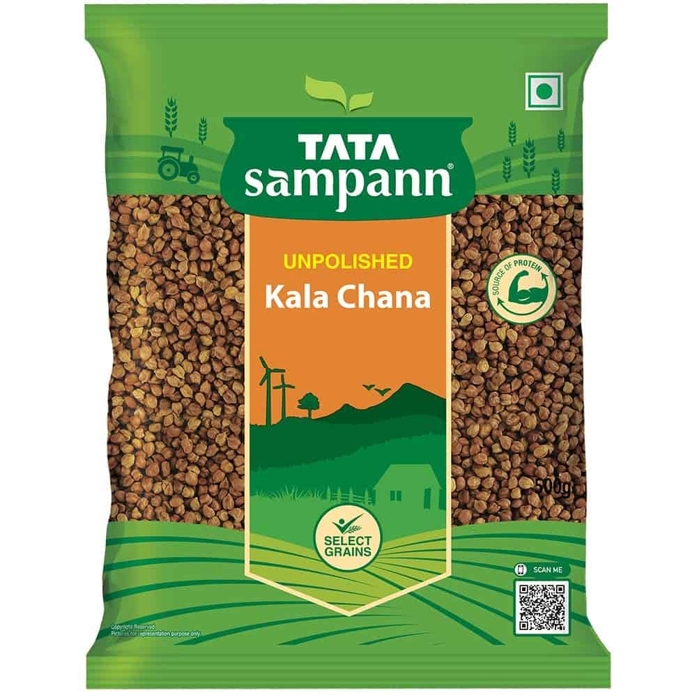 Tata Sampann Kala Chana Dal, 500g