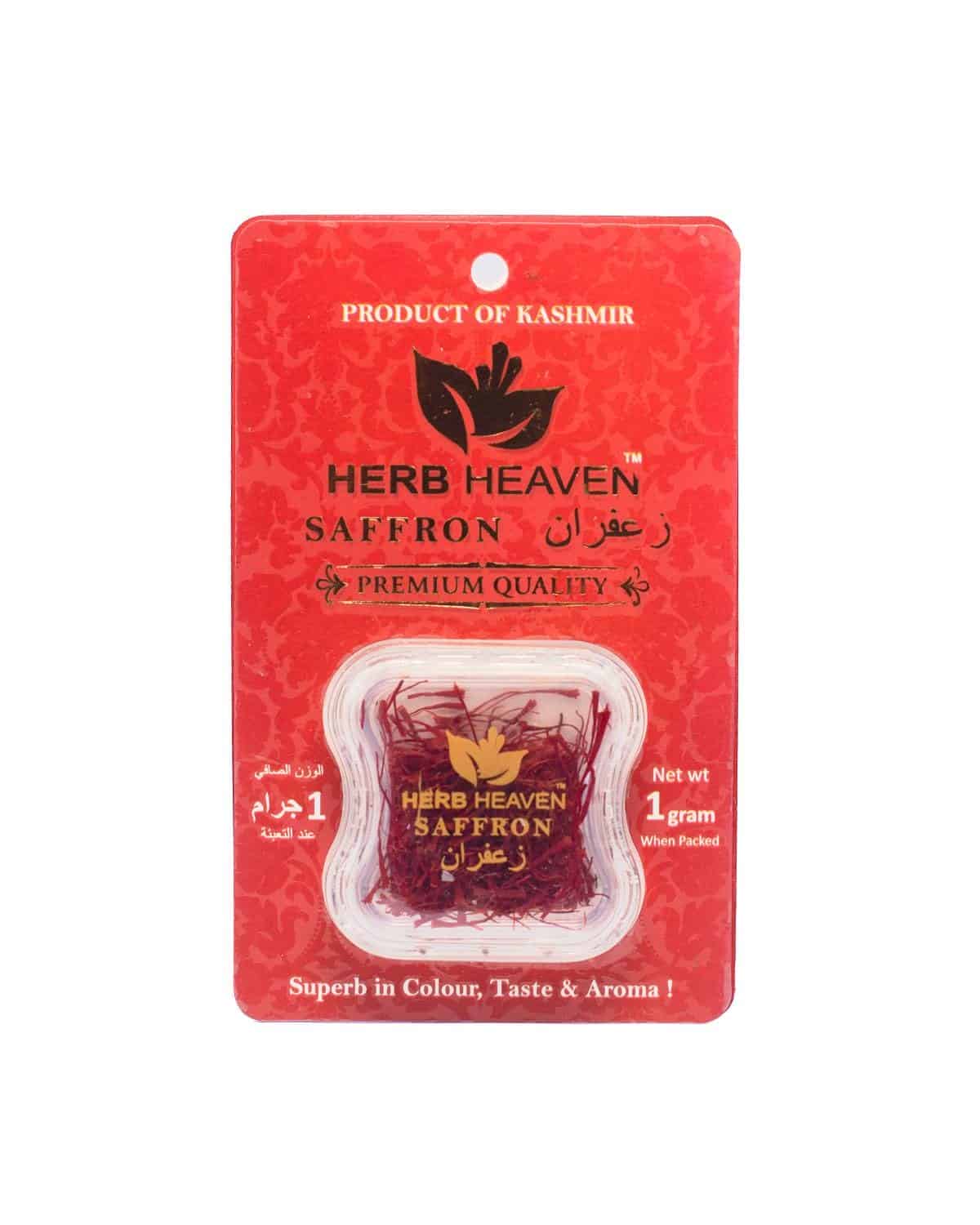 Herb heaven Saffron, 1g