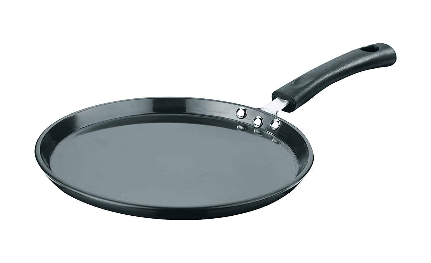 Vinod Hard Anodized Flat Tawa -25cm Induction Friendly (IHAFT-25 )