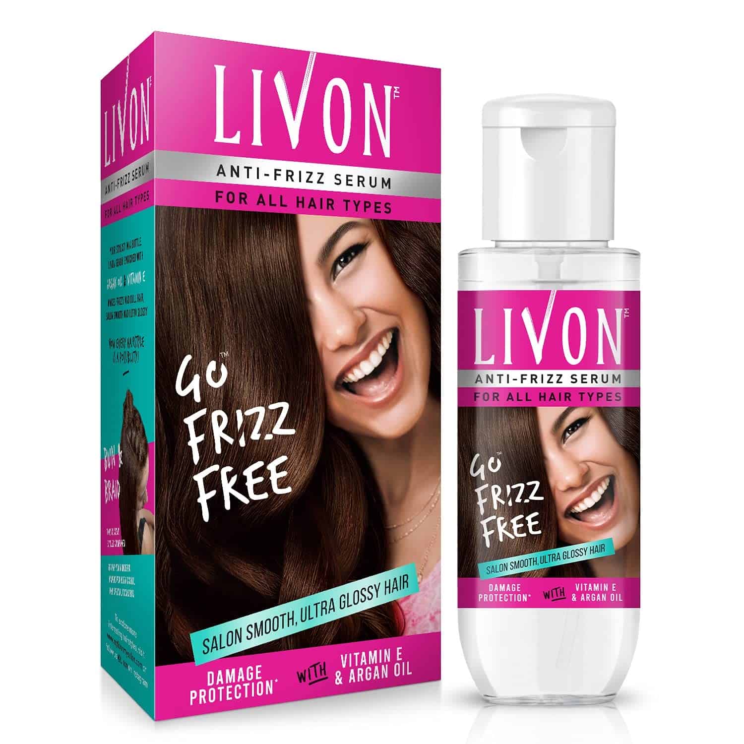 Livon Hair Serum for Women & Men| All Hair Types |Smooth,