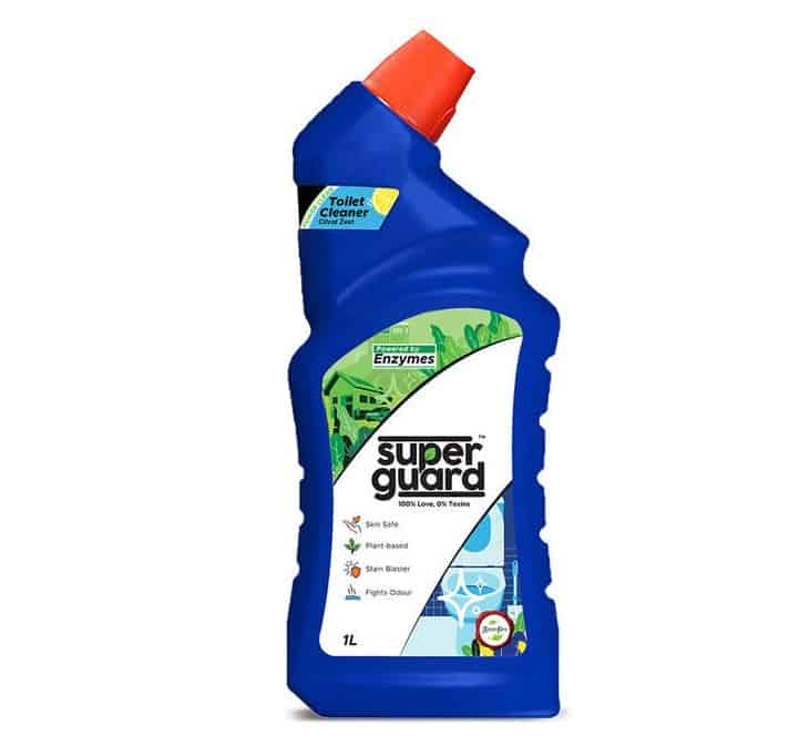 Super Guard Toilet Cleaner with Citral Zest, 1 L