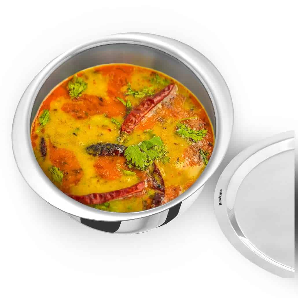 Hawkins 4 Litre Metro Patila Triply Stainless Steel Tope with Stainless Steel Lid (SSP40S)