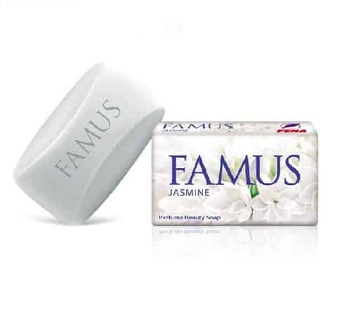 Fena Famus Jasmine Perfume Beauty Soap, 5x100g (Pack of 5)