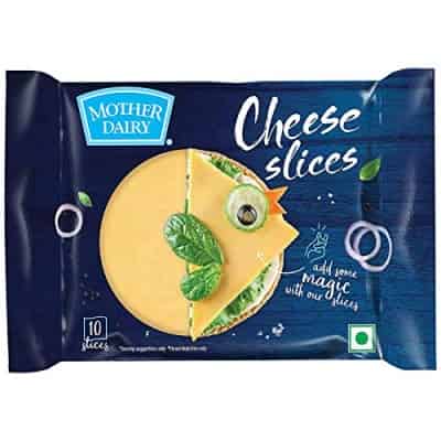 Mother Dairy Cheese - Slices, 200g Pack