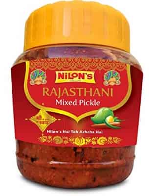 Nilon's Rajasthani Pickle - 900 g (Mix Pickle) | Rajasthani Achaar Made in Traditional Way | Improves Digestion & Immunity