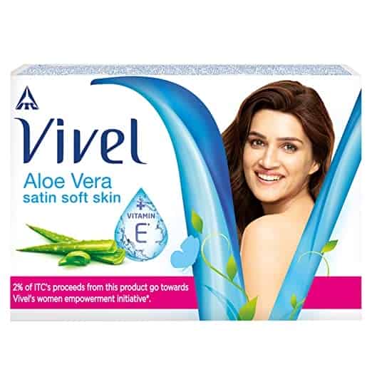Vivel Aloe Vera Bathing Soap with Vitamin E 60g