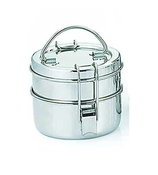 Neelam Stainless Steel Tiffin Plate lunch Box (TTFP073P)