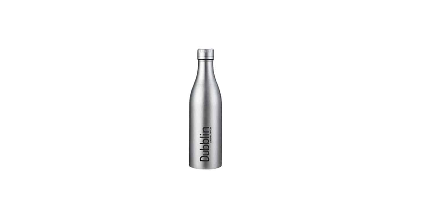 Dubblin Vintage Silver-Water Bottle, 750ml