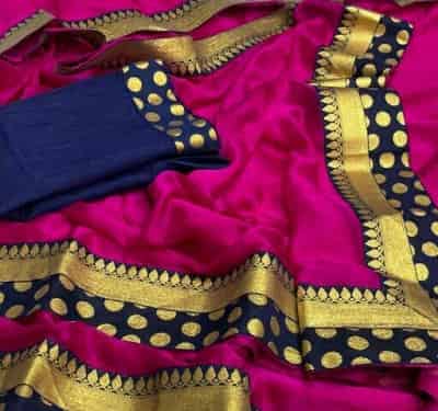 Women's Alluring Moss Chiffon Sarees