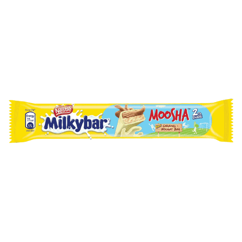 Nestle Milkybar Moosha Caramel + Nougat Bar Chocolate