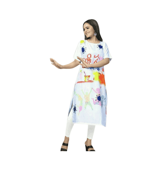 Holi Special Superior Rayon Kurtis
