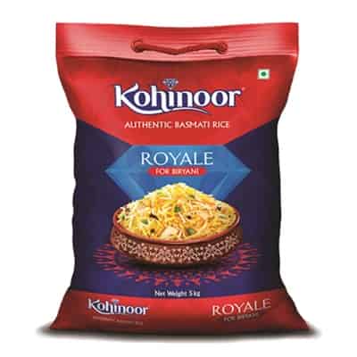 Kohinoor Royale Authentic Basmati Rice, 5 kg Pack