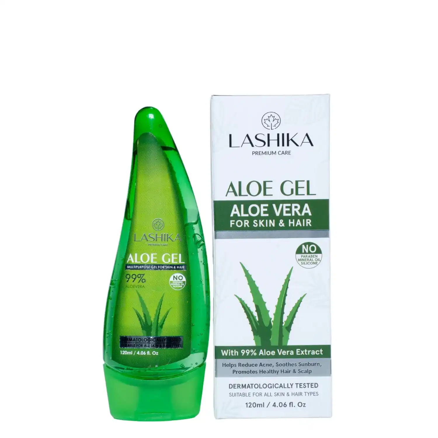Lashika Aloe Gel For Hair & Skin