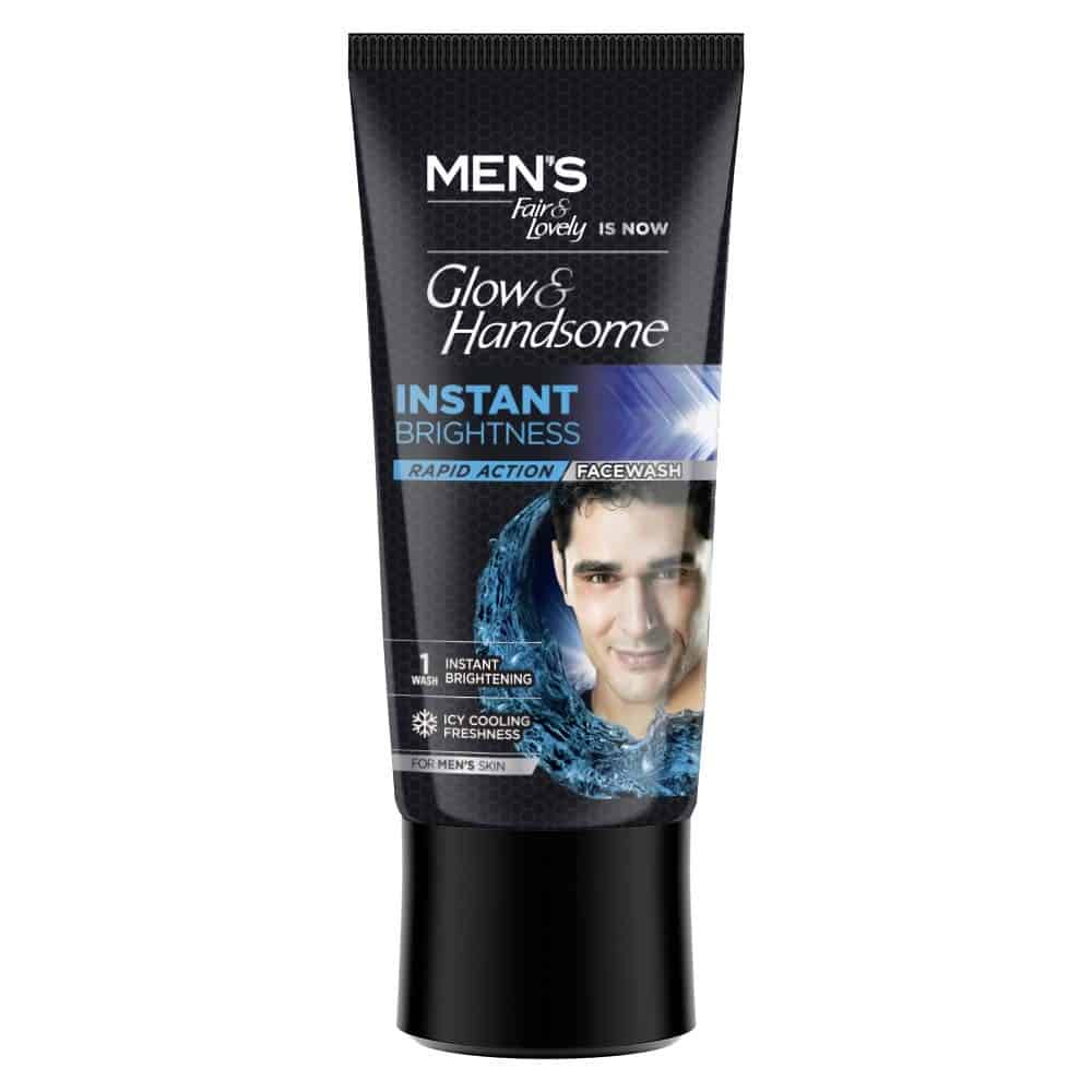 Fair & Lovely Glow & Handsome Instant Brightness Rapid Action Facewash