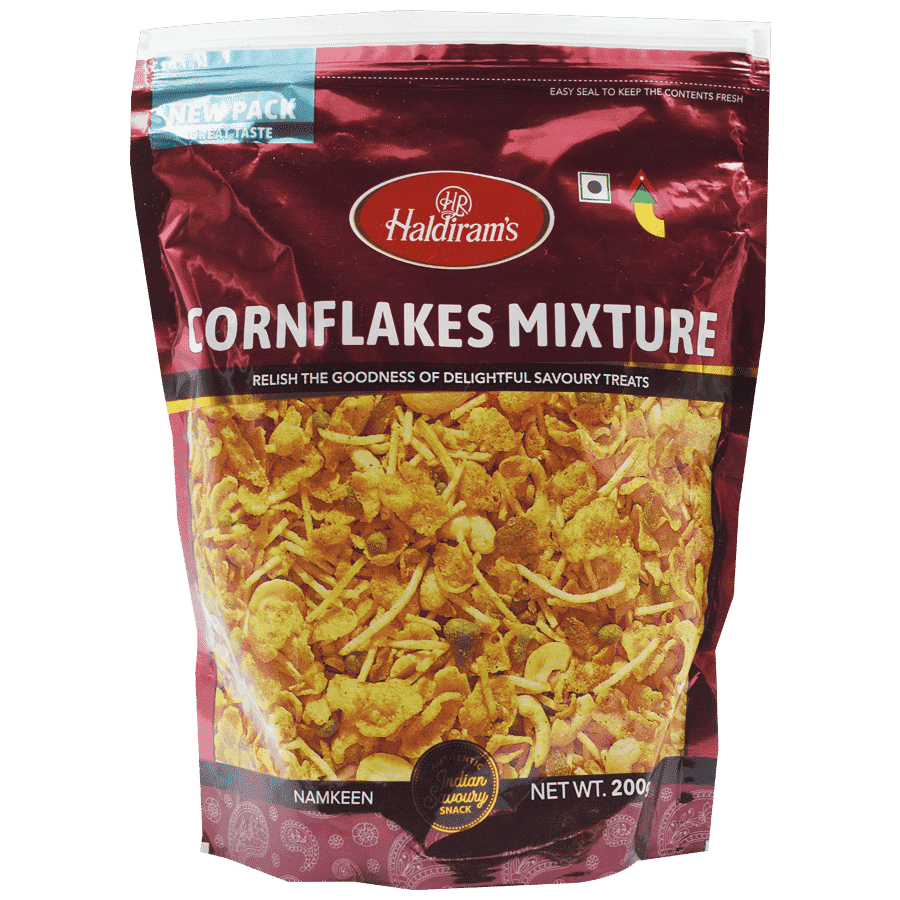 Haldiram's Cornflakes Mixture Namkeen, 200g