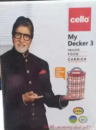 Cello My Decker 4 4 Containers Lunch Box