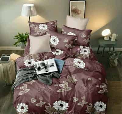 Senorita Printed Microfiber Double Bedsheets