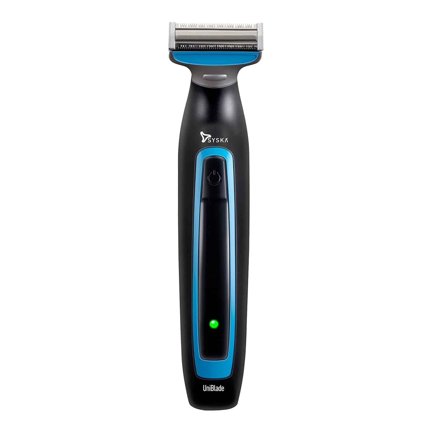 Syska UT1000 Cordless Trimmer for Men (Black & Blue)