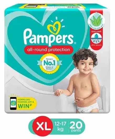 Pampers Pants, Extra Large size (XL) 20pc