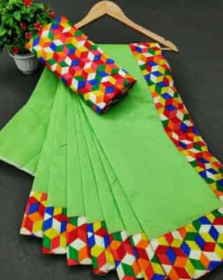 Women's Chanderi Cotton Fabulous Sarees