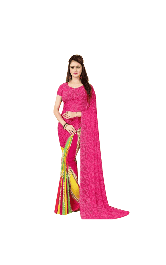 Graceful Printed Georgette Sarees