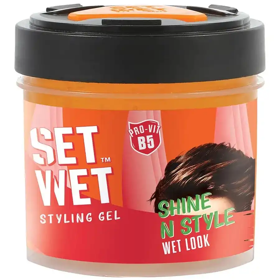 Set Wet Wet Look Hair Gel, 250 ml Jar