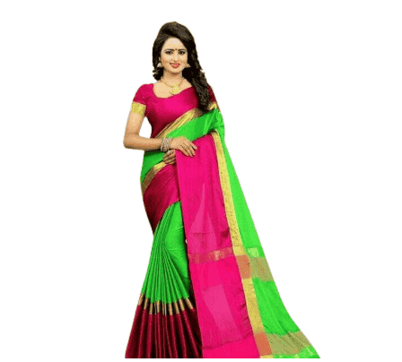 Women's Cotton Sensational Sarees