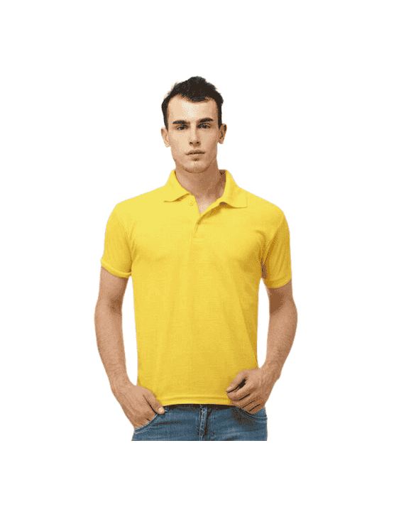 Polycotton Men's Solid T-shirts