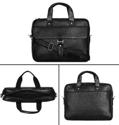 Men's  Vegan Leather Laptop Bags Elb-Classic-02