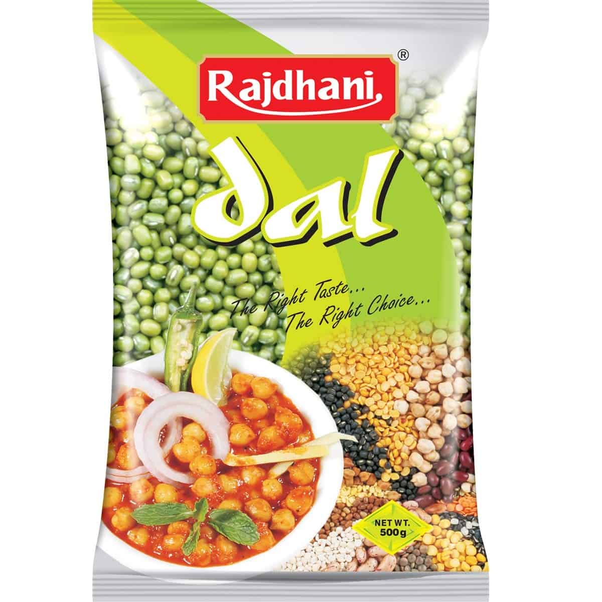 Rajdhani Moong Sabut , 500g
