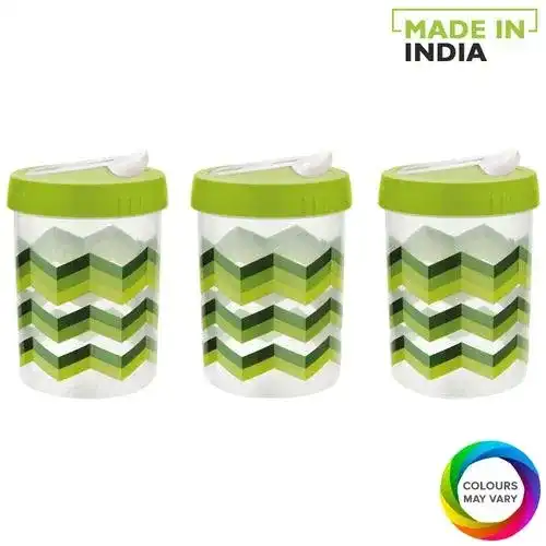 Asian Turn & Lock Air Seal Jar 1200 ml(3pcs Set)