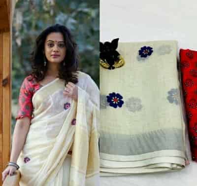 Women's Linen Superior Sarees