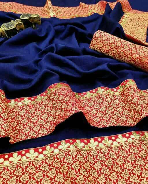 Fabulous Vichitra Silk Sarees