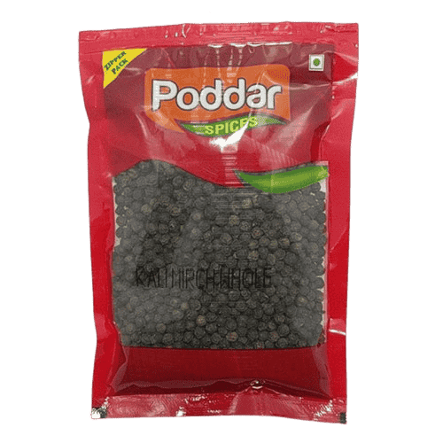 Poddar Spices Sabut Kali Mirch, 100g